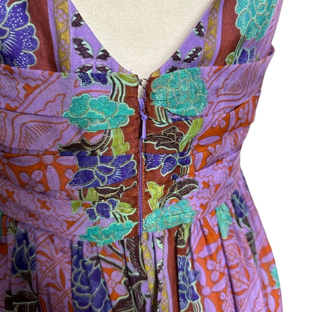 Vintage Nicole Miller Y2K Silk Bubble Dress - Picture 9 of 10